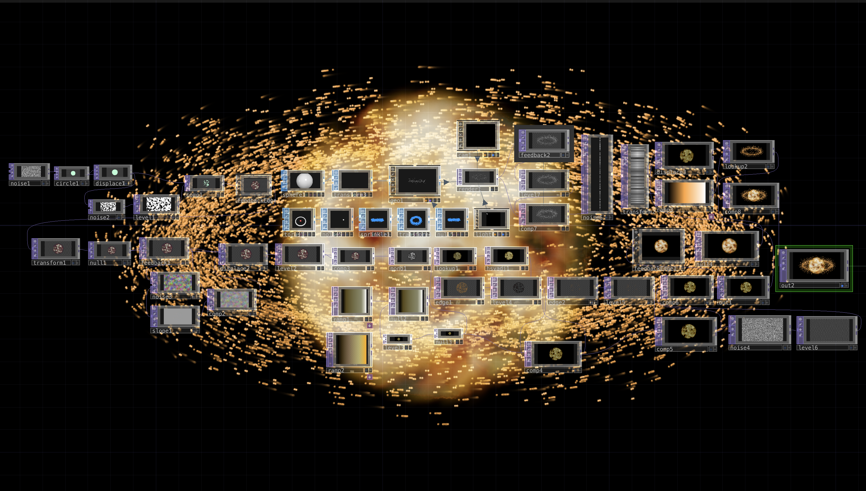 Saturn TouchDesigner Render