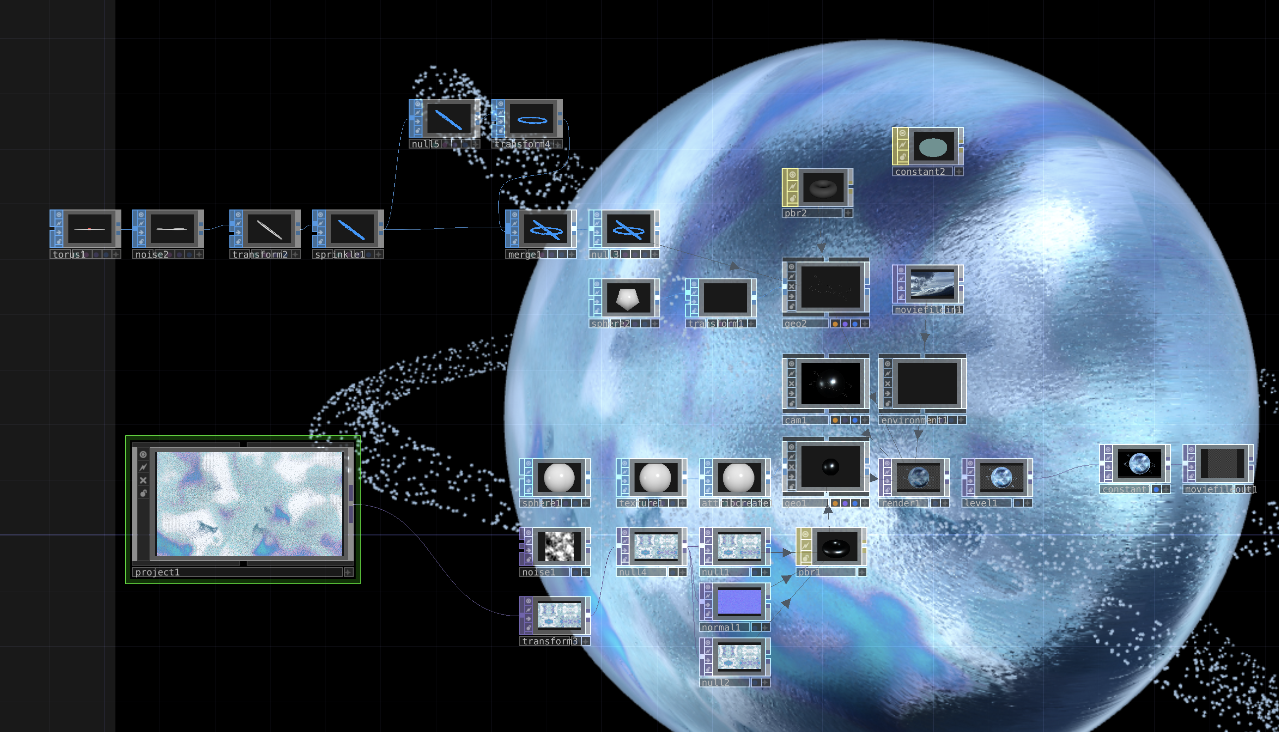 Mercury TouchDesigner Render