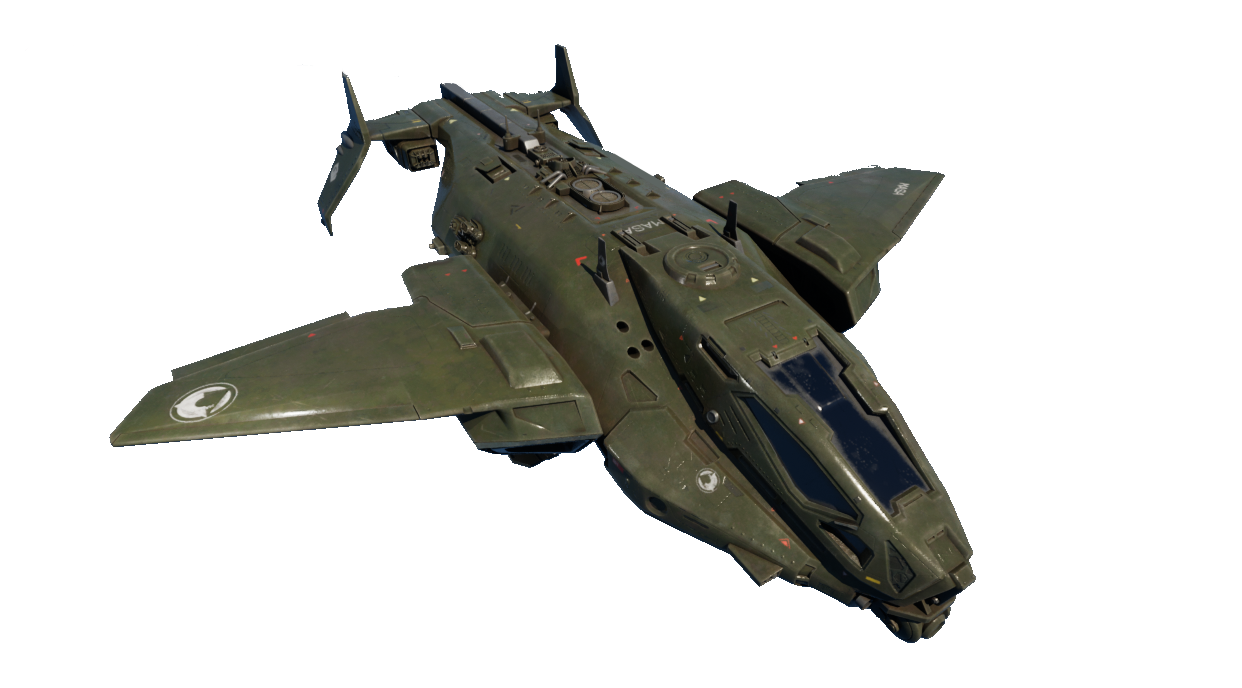 Spaceship Model View 2