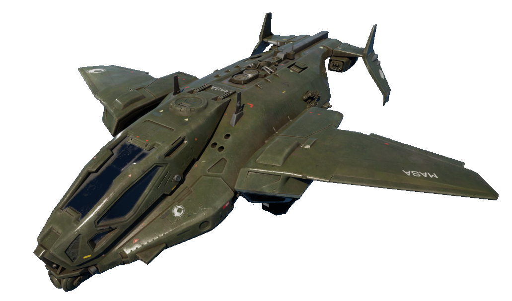 Spaceship Model View 3